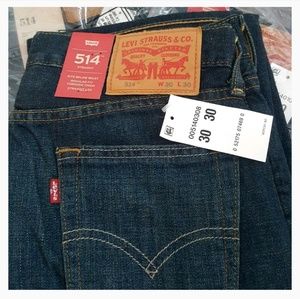 NWT Mens Levis Jeans straight